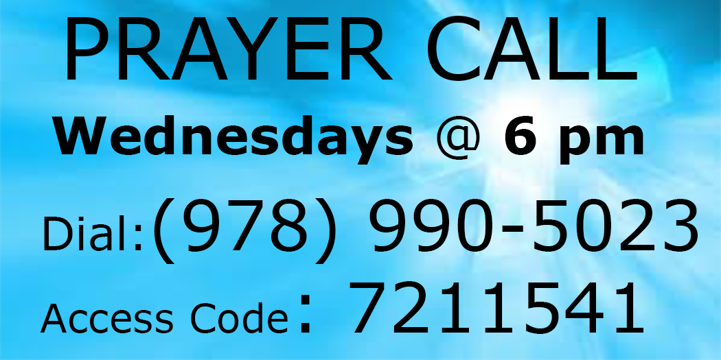 Wednesday Prayer Call